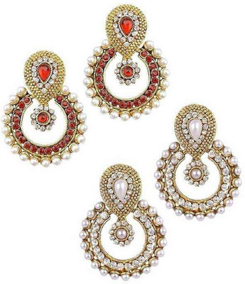 

Jewels Gehna Beads Alloy Chandbali Earring