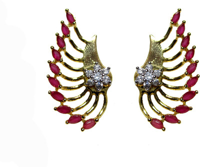 

Poddar Jewels Designer Cubic Zirconia Alloy Cuff Earring