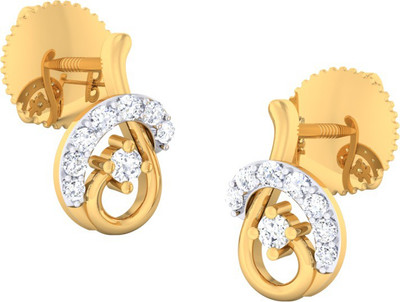

Kamal Jeweller Manisha Swarovski Crystal Sterling Silver Stud Earring