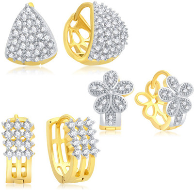 

Sukkhi Eye-Catchy Cubic Zirconia Alloy Earring Set