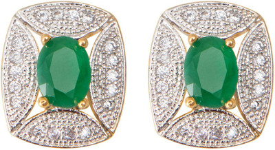 

Taj Pearl Designer Ad Alloy Stud Earring