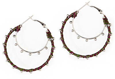 Trinketbag Jalebi Alloy Hoop Earring
