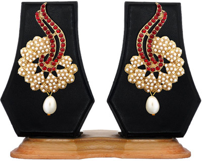 

Zaveri Pearls Graceful Contemporary Zinc Drop Earring
