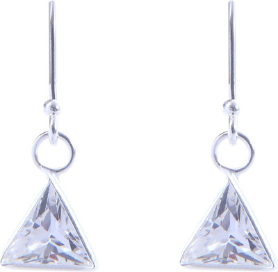 

Abhooshan Color Delight Cubic Zirconia Sterling Silver Dangle Earring