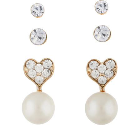 ONE STOP FASHION Sassy Smart Alloy Stud Earring
