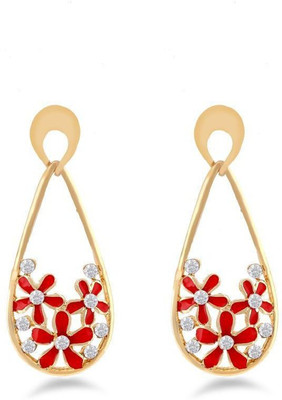 

Jazz Jewellery Fashion Jewelrly Flower Design New Jazz Jewellery Drop Earrings Alloy Drop Earring