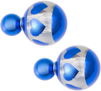 

Taj Pearl Modern Plastic Stud Earring
