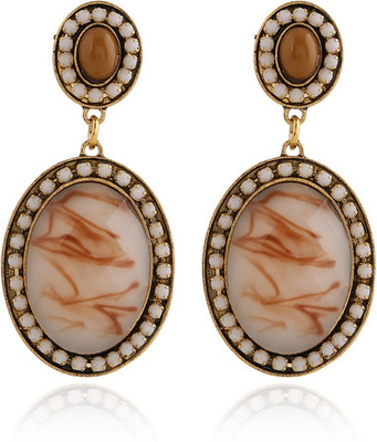 

Insia Frolic Coco Alloy Drop Earring