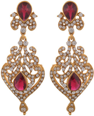 

Blacksmith Theona Crystal Metal Drop Earring