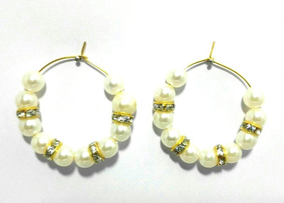 

Kshitij Jewels Color Bast Alloy Hoop Earring