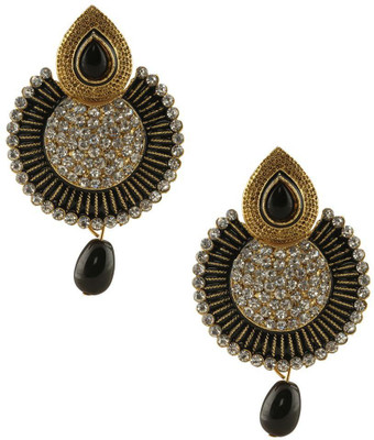 Styylo Jewels Diva Style Zircon Alloy Chandbali Earring