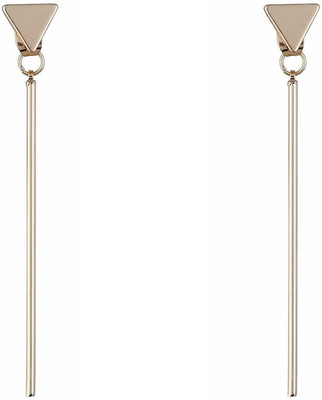 

Aaishwarya Triangular Drop Bar Alloy Dangle Earring