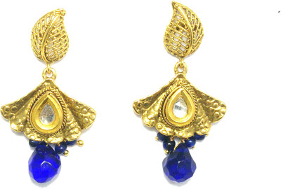 

Fashion Pitaraa Golden Sparkel Copper Drop Earring