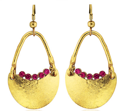 

Kshitij Jewels Diamond Dazzle Alloy Dangle Earring