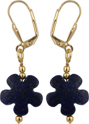 

Pearlz Ocean Immaculate Lapis Lazuli Alloy Clip-on Earring