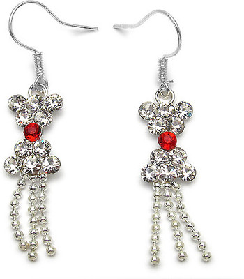 

Johareez Cubic Zirconia Metal Dangle Earring