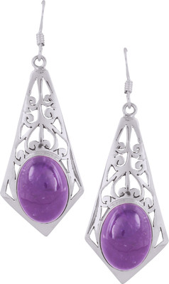 

Zivah Beautiful Amethyst Sterling Silver Dangle Earring
