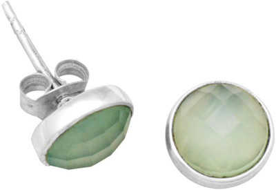 

YugshaJewels Elegant YJE-1867 Citrine Sterling Silver Stud Earring