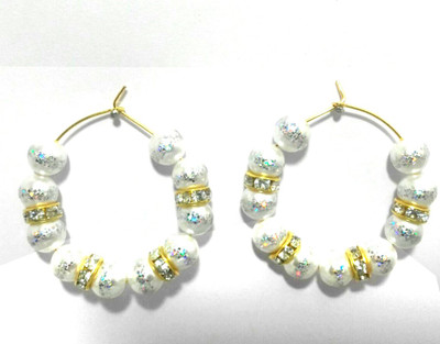 

Kshitij Jewels Color Bast Alloy Hoop Earring