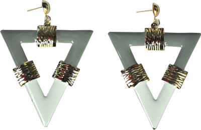 

Design Concoction Triangle shaped Alloy Dangle Earring