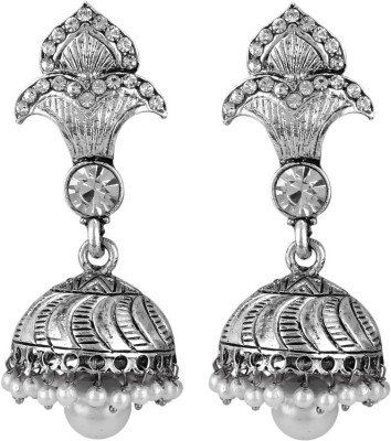 STYYLO FASHION Diva Style Zircon Alloy Jhumki Earring