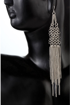 Trinketbag Fringe-O-Fringe Metallic Alloy Tassel Earring