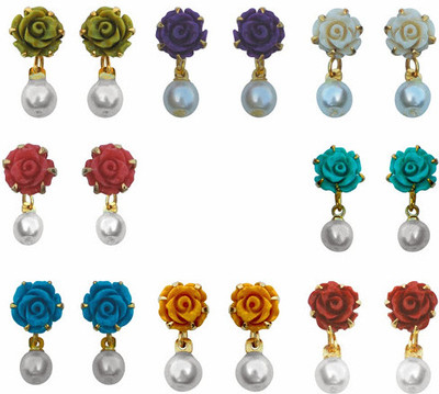 78% OFF on Nisa Pearls Ceramic Earring Set 78% OFF on Nisa Pearls Ceramic Earring Set