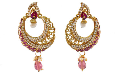 

My Design Meenakari Alloy Drop Earring