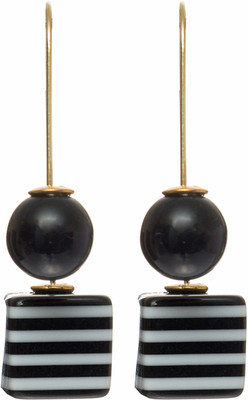 

Eternz Tous Le Temps Metal Dangle Earring