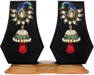 

Zaveri Pearls ZPFK318 Alloy Jhumki Earring