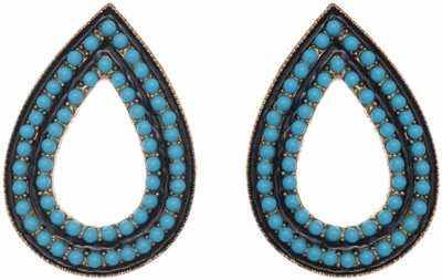 

Aaishwarya Beaded Tear Alloy Chandelier Earring