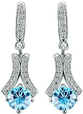 YELLOW CHIMES Vivacious Ethnic Style Crystal Alloy Drops & Danglers