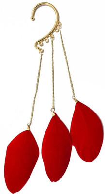 49% OFF on Via Mazzini Free As A Bird Red Alloy Cuff Earring 49% OFF on Via Mazzini Free As A Bird Red Alloy Cuff Earring