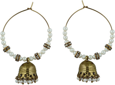 

Kshitij Jewels Designer Alloy Hoop Earring