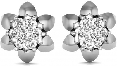 

Avsar Sadhana Yellow Gold 14kt Swarovski Crystal Stud Earring
