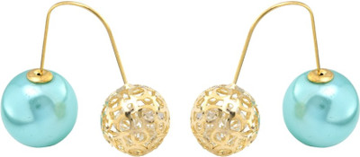 

High Trendz Green Ball Alloy Plug Earring