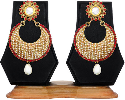 

Zaveri Pearls Exquisite Zinc Chandbali Earring