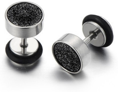 

Magideal Carbon Fiber Stainless Steel Plug Earring