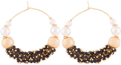 

Kshitij Jewels Fun Circle Alloy Hoop Earring