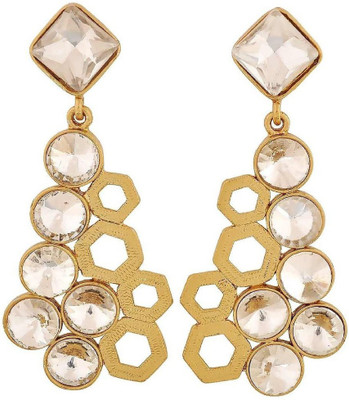 the jewelbox Dangler Filigree Copper Drop Earring