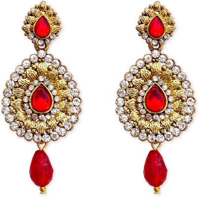 Hi Look Alloy Drop Earring available at flipkart for Rs.240