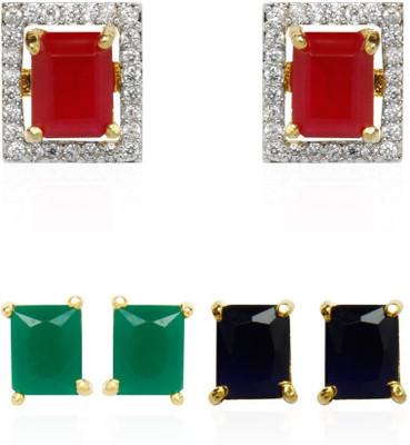 STYYLO FASHION Bollywood Style Zircon Alloy Stud Earring