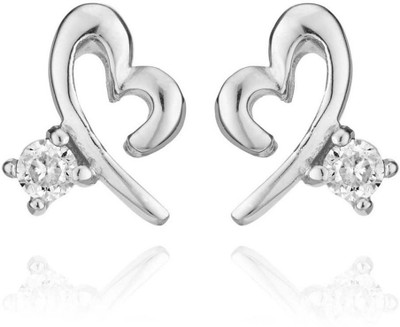

Kiara Jewellery Sandra Swarovski Crystal Sterling Silver Stud Earring