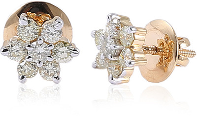 

Jisha Yellow Gold 18kt Diamond Stud Earring