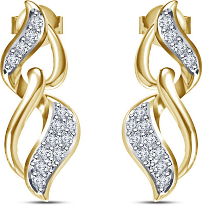 

Vorra Fashion Fancy Design Cubic Zirconia Sterling Silver Stud Earring