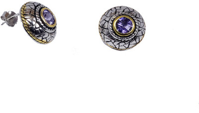 Elotic Elegant One Two Seven Silver Stud Earring
