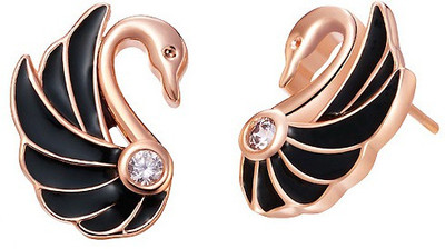 

Silver Shoppee Inherent Glory Crystal Alloy Stud Earring