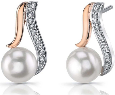 

Kiara Jewellery Manisha Swarovski Zirconia Sterling Silver Stud Earring