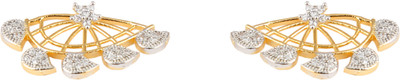 

Handluv Sparkling Cubic Zirconia Alloy Cuff Earring
