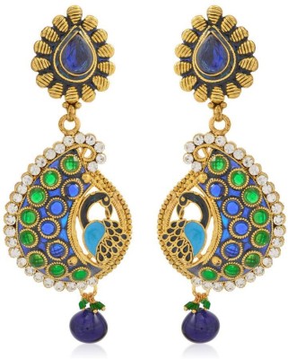 Jewels Capital Diva Style Zircon Alloy Drops & Danglers